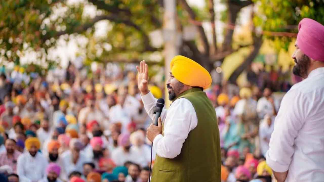 Punjab: ਭਾਜਪਾ ਤੋਂ ਸਾਵਧਾਨ ਰਹੋ, ਜੇ ਭਾਜਪਾ ਸੱਤਾ 'ਚ ਆਈ ਤਾਂ ਉਹ ਤਿੰਨ ਕਾਲੇ ਖੇਤੀ ਕਾਨੂੰਨ ਲਾਗੂ ਕਰ ਦੇਣਗੇ: ਭਗਵੰਤ ਸਿੰਘ ਮਾਨ