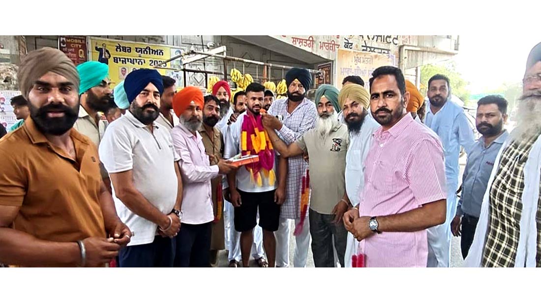 Punjab Kabaddi News: ਅੰਤਰਰਾਸ਼ਟਰੀ ਕਬੱਡੀ ਖਿਡਾਰੀ ਸੰਦੀਪ ਬਾਜਾਖਾਨਾ ਦਾ ਨਿੱਘਾ ਸਵਾਗਤ