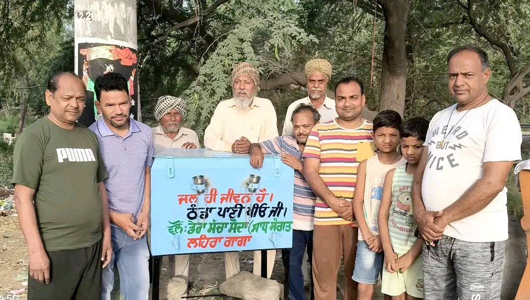 Welfare Work: ਡੇਰਾ ਪ੍ਰੇਮੀਆਂ ਦਾ ਸ਼ਲਾਘਾਯੋਗ ਉਪਰਾਲਾ:ਤਪਦੀ ਗਰਮੀ ’ਚ ਰਾਹਗੀਰਾਂ ਲਈ ਲਗਾਈ ਠੰਢੇ ਪਾਣੀ ਦੀ ਟੈਂਕੀ