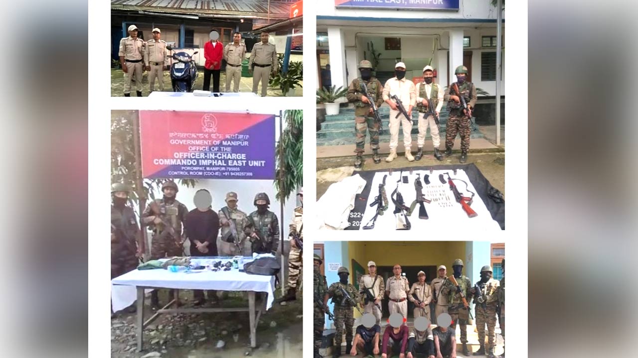 Manipur Weapon Recovery News: ਮਨੀਪੁਰ ’ਚ ਹਥਿਆਰਾਂ ਦਾ ਵੱਡਾ ਜ਼ਖੀਰਾ ਬਰਾਮਦ, ਅੱਤਵਾਦੀ ਕੈਡਰ ਗ੍ਰਿਫ਼ਤਾਰ