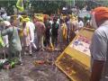 Breaking News Farmers : ਪੁਲਿਸ ਦੇ ਬੈਰੀਕੇਡ ਤੋੜ ਕੇ ਅੱਗੇ ਵਧੇ ਕਿਸਾਨ, ਹੋਈ ਧੱਕਾਮੁੱਕੀ 