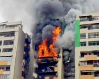 Ghaziabad Fire: ਗੌਰ ਗ੍ਰੀਨ ਐਵੇਨਿਊ ਸੋਸਾਇਟੀ ਦੇ ਫਲੈਟ ’ਚ ਲੱਗੀ ਭਿਆਨਕ ਅੱਗ, ਫਾਇਰ ਬ੍ਰਿਗੇਡ ਦੀ ਟੀਮ ਮੌਕੇ ’ਤੇ