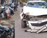Road Accident: ਤੇਜ਼ ਰਫ਼ਤਾਰ ਕਾਰ ਦੀ ਟੱਕਰ ਨਾਲ ਬਾਈਕ ਸਵਾਰ ਬਜ਼ੁਰਗ ਦੀ ਮੌਤ