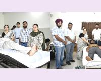 Badshahpur News: ਡੀ. ਏ. ਵੀ. ਸਕੂਲ ਬਾਦਸ਼ਾਹਪੁਰ ਦੇ ਸਥਾਪਨਾ ਦਿਵਸ ਮੌਕੇ ਲਗਾਇਆ ਖ਼ੂਨਦਾਨ ਕੈਂਪ