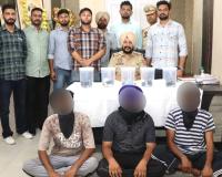 Jalandhar Crime News: ਜਲੰਧਰ ’ਚ 5 ਪਿਸਤੌਲਾਂ ਸਮੇਤ ਤਿੰਨ ਮੁਲਜ਼ਮ ਕਾਬੂ