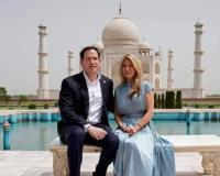 Marco Rubio India Tour: ਅਮਰੀਕੀ ਵਿਦੇਸ਼ ਮੰਤਰੀ ਮਾਰਕੋ ਰੂਬੀਓ ਪਹੁੰਚੇ ਆਗਰਾ, ਪਤਨੀ ਨਾਲ ਤਾਜ ਮਹਿਲ ਦਾ ਕੀਤਾ ਦੀਦਾਰ