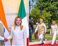 India Italy Strategic Partnership News: ਪ੍ਰਧਾਨ ਮੰਤਰੀ ਮੋਦੀ ਇਟਲੀ ਪਹੁੰਚੇ, ਜਾਰਜੀਆ ਮੇਲੋਨੀ ਨਾਲ ਕੀਤੀ ਮੁਲਾਕਾਤ
