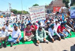 Depot Holders Protest Punjab: ਮੁੱਖ ਮੰਤਰੀ ਦੀ ਰਿਹਾਇਸ਼ ਦੇ ਨੇੇੜੇ ਡਿੱਪੂ ਹੋਲਡਰਾਂ ਵੱਲੋਂ ਪ੍ਰਦਰਸ਼ਨ