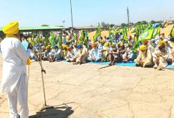 Farmers Protest Mandi: ਕਣਕ ਦੀ ਖਰੀਦ ਨਾ ਹੋਣ ਕਰਕੇ ਕਿਸਾਨਾਂ ਨੇ ਦਿੱਤਾ ਰੋਸ ਵਜੋਂ ਧਰਨਾ