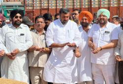 Jalalabad News: ਵਿਧਾਇਕ ਜਗਦੀਪ ਕੰਬੋਜ ਗੋਲਡੀ ਵੱਲੋਂ ਜਲਾਲਾਬਾਦ ਦੀ ਮੁੱਖ ਅਨਾਜ ਮੰਡੀ ਤੇ ਮੰਡੀ ਘੁਬਾਇਆ ’ਚ ਕਣਕ ਦੀ ਸਰਕਾਰੀ ਖਰੀਦ ਸ਼ੁਰੂ