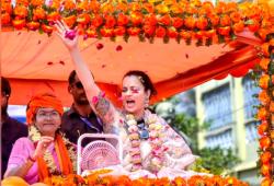 Kangana Ranaut Kandi Rally: ਕੰਡੀ ’ਚ ਮਮਤਾ ਬੈਨਰਜੀ 'ਤੇ ਵਰ੍ਹੀ ਕੰਗਨਾ ਰਣੌਤ