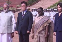 Prez Lee India Visit: ਰਾਸ਼ਟਰਪਤੀ ਭਵਨ ਵਿਖੇ ਕੋਰੀਆਈ ਮਹਿਮਾਨਾਂ ਦਾ ਸੁਆਗਤ