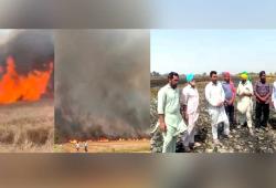 Punjab Farm Fire News: ਜੋਧਪੁਰ ਪਿੰਡ ‘ਚ ਲੱਗੀ ਅੱਗ ਨੇ ਆਲੇ-ਦੁਆਲੇ ਦੇ ਪਿੰਡਾਂ ਦੀ 400 ਏਕੜ ਕਣਕ ਸੜ ਕੇ ਸੁਆਹ 