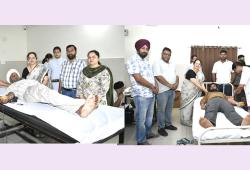 Badshahpur News: ਡੀ. ਏ. ਵੀ. ਸਕੂਲ ਬਾਦਸ਼ਾਹਪੁਰ ਦੇ ਸਥਾਪਨਾ ਦਿਵਸ ਮੌਕੇ ਲਗਾਇਆ ਖ਼ੂਨਦਾਨ ਕੈਂਪ