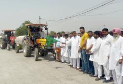 Jalalabad News: ਵਿਧਾਇਕ ਜਗਦੀਪ ਕੰਬੋਜ ਗੋਲਡੀ ਵੱਲੋਂ 21 ਗ੍ਰਾਮ ਪੰਚਾਇਤਾਂ ਨੂੰ ਪੀਣ ਵਾਲੇ ਪਾਣੀ ਦੇ ਟੈਂਕਰ ਭੇਂਟ