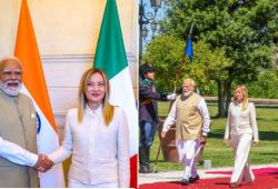 India Italy Strategic Partnership News: ਪ੍ਰਧਾਨ ਮੰਤਰੀ ਮੋਦੀ ਇਟਲੀ ਪਹੁੰਚੇ, ਜਾਰਜੀਆ ਮੇਲੋਨੀ ਨਾਲ ਕੀਤੀ ਮੁਲਾਕਾਤ