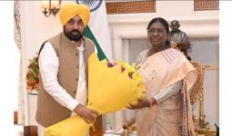 Bhagwant Mann: ਭਗਵੰਤ ਮਾਨ ਨੇ ਰਾਸ਼ਟਰਪਤੀ ਮੁਰਮੂ ਨਾਲ ਕੀਤੀ ਮੁਲਾਕਾਤ, 'ਲੋਕਤੰਤਰ ਦੀ ਹੱਤਿਆ' ਵਿਰੁੱਧ ਉਠਾਈ ਆਵਾਜ਼