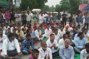 ਮਸੀਹ ਭਾਈਚਾਰੇ ਵੱਲੋਂ ਫਿਰੋਜਪੁਰ ਫਾਜ਼ਿਲਕਾ ਰੋਡ ਜਾਮ