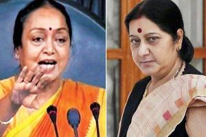 ਸੁਸ਼ਮਾ ਨੇ ਲਾਏ ਮੀਰਾ ਨੂੰ ਰਗੜੇ