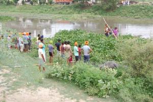 ਤੇਜ਼ ਪਾਣੀ ‘ਚ ਰੁੜ੍ਹੀਆਂ 64 ਮੱਝਾਂ