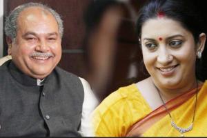 ਸਿਮਰਤੀ  ਨੂੰ ਸੂਚਨਾ ਪ੍ਰਸਾਰਨ, ਤੋਮਰ ਨੂੰ ਸ਼ਹਿਰੀ ਵਿਕਾਸ ਮੰਤਰਾਲੇ ਦਾ ਵਾਧੂ ਚਾਰਜ