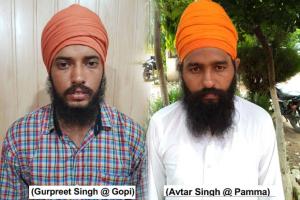 ਪ੍ਰੇਮੀ ਗੁਰਦੇਵ ਸਿੰਘ ਕਤਲ ਮਾਮਲੇ ‘ਚ ਗ੍ਰਿਫ਼ਤਾਰ ਦੋ ਅੱਤਵਾਦੀ ਪੁਲਿਸ ਰਿਮਾਂਡ ‘ਤੇ ਭੇਜੇ