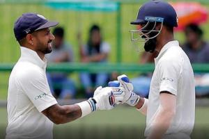 INDvSL 3rd Test: ਧਵਨ ਦਾ ਸੈਂਕੜਾ, ਭਾਰਤ ਦਾ ਸਨਮਾਨਜਨਕ ਸਕੋਰ