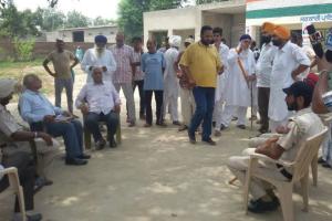 ਪਿੰਡ ਤਿਰਪਾਲ ਕੇ ਪੁਲਿਸ ਛਾਉਣੀ ਵਿੱਚ ਤਬਦੀਲ