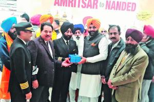 ਅੰਮ੍ਰਿਤਸਰ ਤੋਂ ਨਾਦੇੜ ਸਾਹਿਬ ਲਈ ਹਵਾਈ ਉਡਾਣ ਸ਼ੁਰੂ