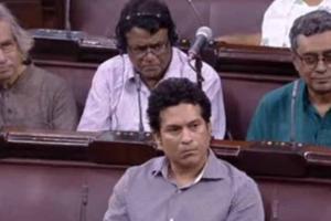 ਰਾਜ ਸਭਾ ‘ਚ ਹੰਗਾਮੇ ਕਾਰਨ ਨਾ ਬੋਲ ਸਕੇ ਸਚਿਨ, ਕਾਰਵਾਈ ਮੁਲਤਵੀ
