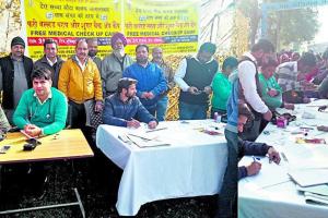 ਮੁਫਤ ਮੈਡੀਕਲ ਚੈਕਅਪ ਕੈਂਪ ‘ਚ 265 ਮਰੀਜਾਂ ਦੀ ਜਾਂਚ