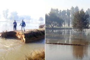 ਬਠਿੰਡਾ ਰਜਬਾਹੇ ‘ਚ ਪਿਆ 25 ਫੁੱਟ ਚੌੜਾ ਪਾੜ