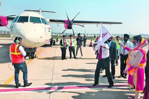 ਹਰਸਿਮਰਤ ਵੱਲੋਂ ਹਵਾਈ ਸੇਵਾ ਬਹਾਨੇ ਬਠਿੰਡਾ ‘ਚ ਤਾਕਤੀ ‘ਉਡਾਣ’