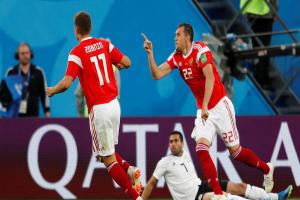 ਮੇਜ਼ਬਾਨ ਰੂਸ ਦੀ ਮਿਸਰ ‘ਤੇ ਮਾਰ, ਨਾਕਆਊਟ ‘ਚ ਪਹੁੰਚੇ ਮੇਜ਼ਬਾਨ