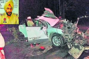 ਦਰਦਨਾਕ ਸੜਕ ਹਾਦਸੇ ‘ਚ ਸਦਰ ਥਾਣਾ ਮੁਖੀ ਦੀ ਮੌਤ, ਦੋ ਗੰਭੀਰ ਜਖ਼ਮੀ