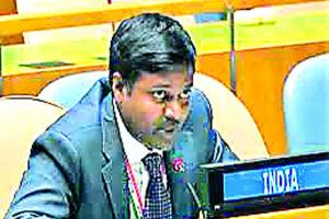 ਸੰਯੁਕਤ ਰਾਸ਼ਟਰ ‘ਚ ਭਾਰਤ ਦਾ ਪਾਕਿਸਤਾਨ ਨੂੰ ਜਵਾਬ