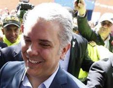 ਡਿਊਕ ਨੇ ਚੁੱਕੀ ਕੋਲੰਬੀਆ ਦੇ ਰਾਸ਼ਟਰਪਤੀ ਅਹੁਦੇ ਦੀ ਸਹੁੰ