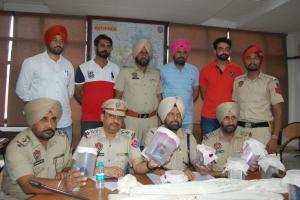 ਡਾਕਾ ਮਾਰਨ ਦੀ ਤਿਆਰੀ ਕਰ ਰਹੇ ਗਿਰੋਹ ਦੇ ਪੰਜ ਮੈਂਬਰ ਗ੍ਰਿਫਤਾਰ