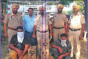 ਹਰਿਆਣਾ ਮਾਰਕਾ ਸ਼ਰਾਬ ਸਮੇਤ ਅਕਾਲੀ ਆਗੂ ਕਾਬੂ