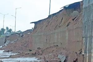 ਪਟਿਆਲਾ ਤੋਂ ਡਕਾਲਾ ਰੋਡ ‘ਤੇ ਬਾਈਪਾਸ ਦੀ ਕੰਧ ਡਿੱਗੀ