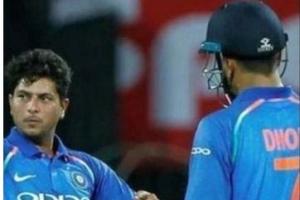 ਕੈਪਟਨ ਕੂਲ ਦੇ ਗੁੱਸੇ ਦਾ ਸ਼ਿਕਾਰ ਹੋਏ ਕੁਲਦੀਪ