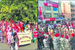 ਦਲਿਤਾਂ ਵੱਲੋਂ ਜ਼ਮੀਨੀ ਹੱਕਾਂ ਲਈ ਮੋਤੀ ਮਹਿਲ ਵੱਲ ਰੋਸ ਮਾਰਚ