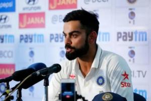 ਟੈਸਟ ‘ਚ ‘ਭਾਰਤੀ ਗੇਂਦ’ ਤੋਂ ਨਾਰਾਜ ਕਪਤਾਨ ਕੋਹਲੀ