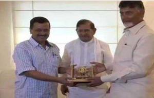 ਸ਼ਰਦ ਤੇ ਕੇਜਰੀਵਾਲ ਨੇ ਨਾਇਡੂ ਨਾਲ ਕੀਤੀ ਮੁਲਾਕਾਤ