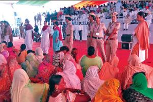 ਹਰਿਆਣਵੀ ਸ਼ਰਾਬ ਨੂੰ ਟੁੱਟ ਕੇ ਪਏ ਰੈਲੀ ‘ਚ ਪਹੁੰਚੇ ਲੋਕ