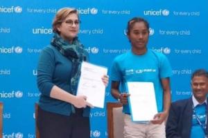 ਯੂਨੀਸੇਫ ਇੰਡੀਆ ਦੀ ਪਹਿਲੀ ਯੂਥ ਅੰਬੇਸਡਰ ਬਣੀ ਹਿਮਾ