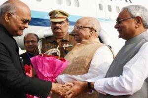 ਰਾਸ਼ਟਰਪਤੀ ਰਾਮਨਾਥ ਕੋਵਿੰਦ ਪਟਨਾ ਪੁੱਜੇ