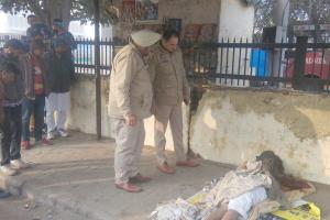 ਬੱਸ ਸਟੈਂਡ ਦੇ ਬਾਹਰ ਸੁੱਤੇ ਪਏ ਵਿਅਕਤੀ ਦੀ ਇੱਟ ਮਾਰ ਕੇ ਹੱਤਿਆ