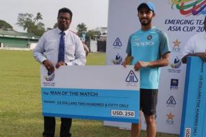 ਪਾਕਿ ਨੂੰ ਹਰਾ ਕੇ ਭਾਰਤ ਪਹੁੰਚਿਆ ਅਮਰਜਿੰਗ ਕੱਪ ਦੇ ਫਾਈਨਲ ‘ਚ