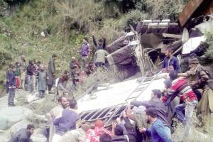 ਜੰਮੂ ‘ਚ ਬੱਸ ਖੱਡ ‘ਚ ਡਿੱਗਣ ਨਾਲ 11 ਵਿਅਕਤੀਆਂ ਦੀ ਮੌਤ